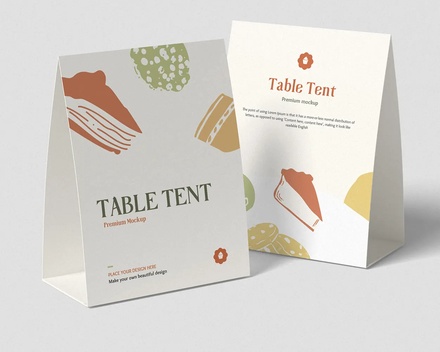 Table Tent Cards