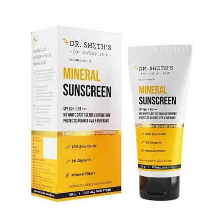 Mineral Sunscreen SPF 50 50g