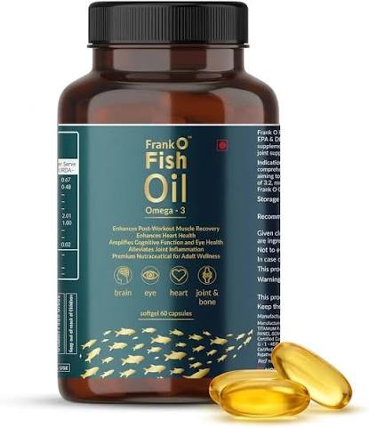 Omega-3 Fish Oil Capsules – 60's